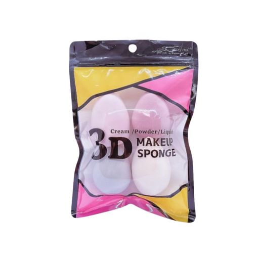 3Dメイクアップパフ4個入りDRY&WET 3Dメイクアップパフ4個入りDRY&WET