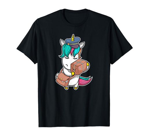 郵便配達員ジョーク郵便局Tシャツ