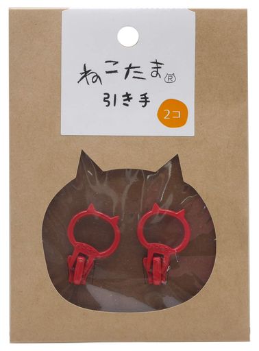 日吉商会ねこたま引き手NTHI16Dりんご