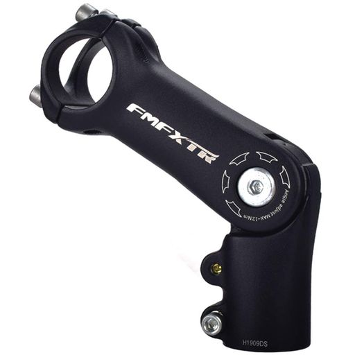 UPANBIKEバイクステムライザーアダプター調節可能な0〜90度の長さ90mm/110mm自転車ステムエクステンダー25.4mm/31.8mmハンドルバーマウンテンバイク用ロードバイクBMX(28.6*25.4/90MM)
