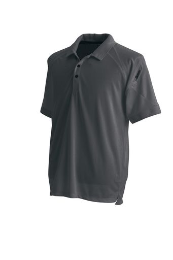 TSDESIGN半そでポロシャツ3065チャコールグレーM