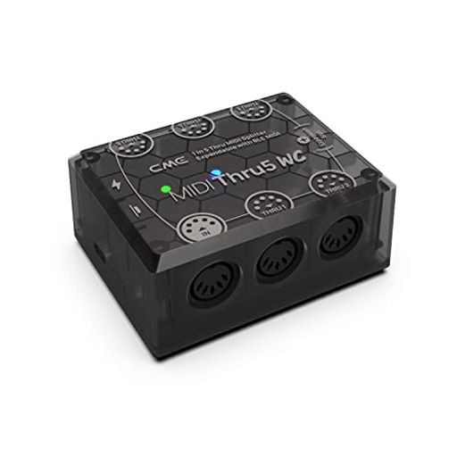CME MIDI Thru5 WC 1入力5出力 MIDI Thru ボックス 5ピンDIN MIDI 高速データ転送