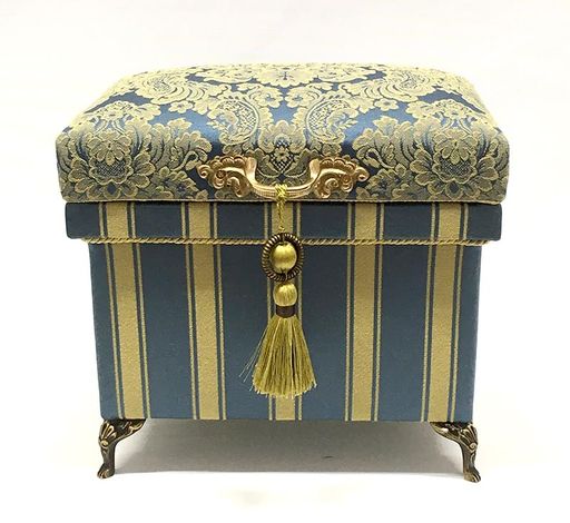 インテリア茶箱1Kヴィラレアール「ダマスクブルー」