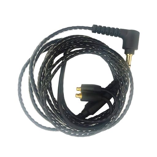 リケーブルMMCX端子-3.5mmステレオミニ端子/ブラック1.32mコードEPICケーブルMMCX対応の他シリーズのイヤホンにもご利用いただけますWestoneのUMPro-UE900ES60との互換性