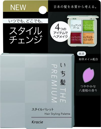 いち髪 THE PREMIUM スタイルパレット 1日だけ髪色をチェンジ / 雨の日でも使える...