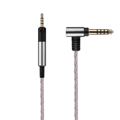 対応機種:HD598 HD598se HD518 HD558 HD569 HD579 HD599 HD2.30 ケーブル:高純度 単結晶銅 TPU+デュポンテフロン プラグ:4.4mm L型プラグ 金メッキ / イヤフォン側プラグ:金メッキピン ケーブル長:130cm 保証:180日保証(初期不良でない修理/交換は一度まで)。