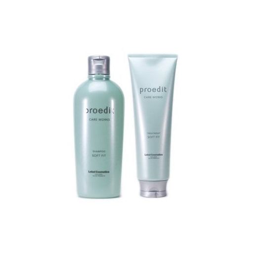 ルベル プロエディット シャンプー ソフトフィット 300mL & トリートメント 250mL ...