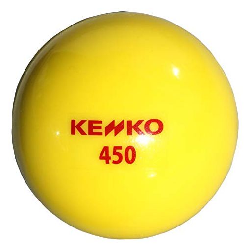 打撃練習用トレーニングボール 重量:450g 直径:約58mm 素材:外皮/PVC 中身/砂鉄 カラー:黄色