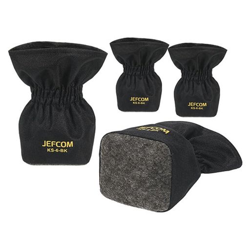 ジェフコム(Jefcom)キャタツソックス脚立床面保護KS-6-BK