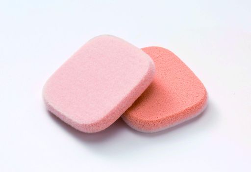 心花の彩(ときめきのいろどり)フェイスパウダー用パフ 2個セット