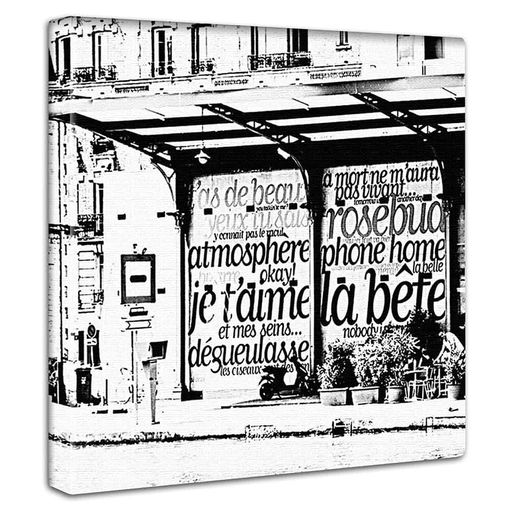 タイポグラフィモノクロアートパネル57cmx57cmLサイズ日本製ポスターおしゃれインテリア模様替えリビン..