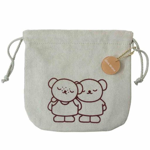 ミッフィーきんちゃくポーチGREEN