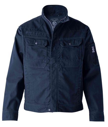 EVENRIVER(イーブンリバー)フレイムレジスタントブルゾンオールシーズン用ディープネイビーSR7007043L