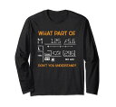 私のどの部分の写真家カメラ写真写真写真長袖Tシャツ