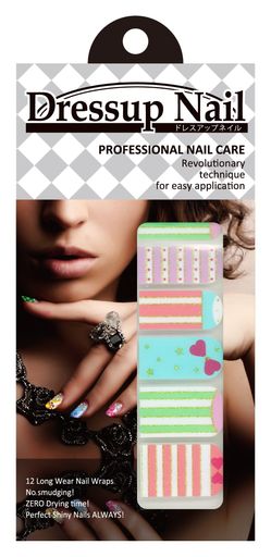 サムラインDRESSUPNAILネイルシールサーカスxパステル2個パック サムラインDRESSUPNAILネイルシールサーカスxパステル2個パック
