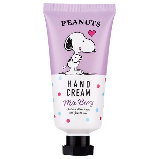 PEANUTS使うのが楽しくなるスヌーピーデザインのハンドクリーム30mLミックスベリーの香り(手指保湿SNOOPY)ギフト