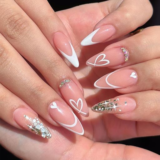 ネイルチップ24枚入ネイルチップショート秋冬ネイルチップ人気和風かわいいシンプルおしゃれ成人式入学式卒業式結婚式パーティー日常生活に使用できますネイルシール花嫁ネイル光沢…