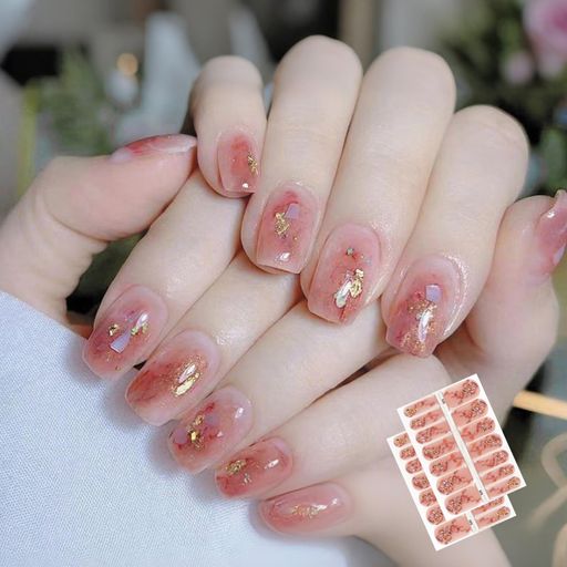 [YUANLIFE]ネイルシール手用2枚入り貼るだけキラキラネイルステッカーショートネイルオフィスネイル初心者簡単可愛いシンプルネイルデザインネイルアートネイルジュエリー女性プレゼン…