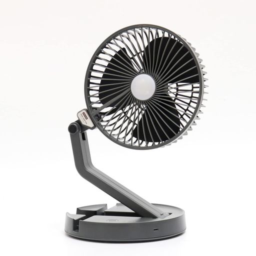 東洋ケース(ToyoCase)デスクランプファンダークグレーサイズ:【最大】約W20D20H43【畳み】約W19.5D22H9..