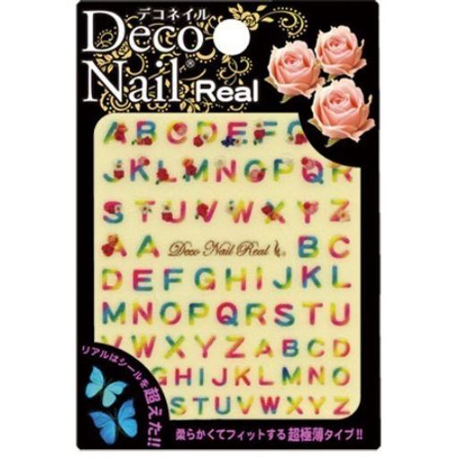 デコネイルリアル花文字R-026 デコネイルリアル花文字R-026
