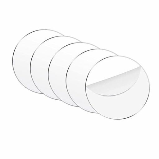 サムコス透明アクリル板5枚直径150mm厚さ3mm丸アクリルプレート看板インテリア撮影台標本展示キーホル..