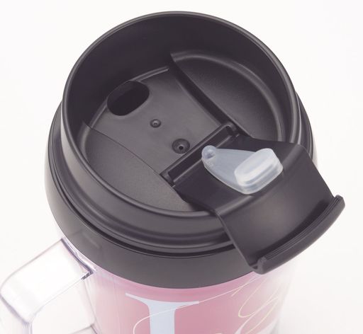 MIクリエーションズタンブラーマグカップ蓋付き日本製保温保冷二重構造滑り止め付き260mlレッド