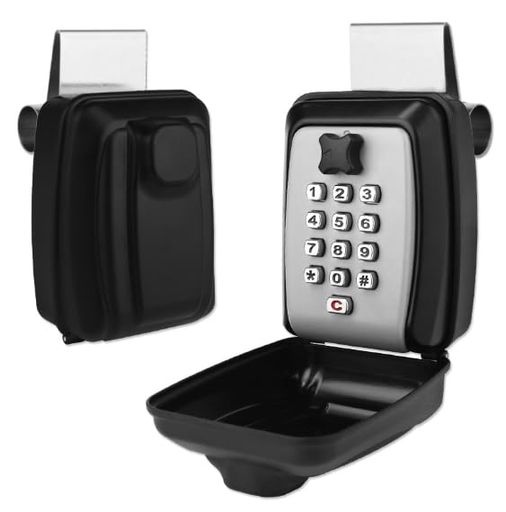 【9桁のキーボックス】9桁の押しボタン式パスワードの組み合わせは、従来の4桁のパスワードの組み合わせより安全で、クラックされにくい。パスワードを変える新しく設計されていた方法はパスワードをよりやすいです変えます。 【保護カバー】一体型パッケージを閉じ、防塵、防水、防錆、こじ開け防止。背面のスポンジは、車の窓に傷を防ぐことができます。 【大容量】キーのホック付き。スペース設計を増加し、複数のキーを置くことができ、ドアカード、銀行カードなどを置くことができます。 【車の窓に掛けることができる】鉄の部分を車の窓の上に置くことができる、キーを忘れることを恐れていない。鉄の部分は分解することができ、内部のネジを取り外すと、通常のキーボックスとして使用することができます。