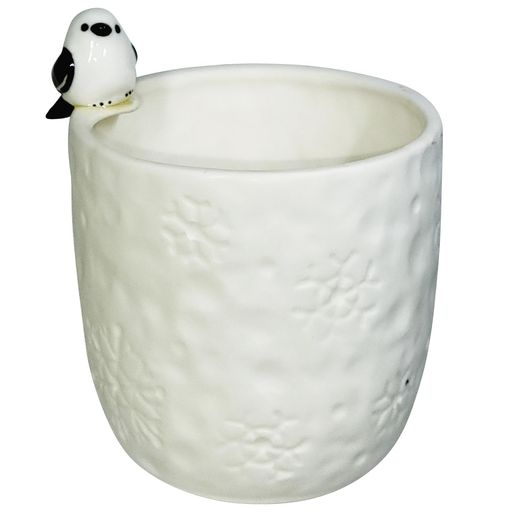 かわいい食器 シマエナガ タンブラー 約250ml フィギュア付き 動物 食器 SAN4403