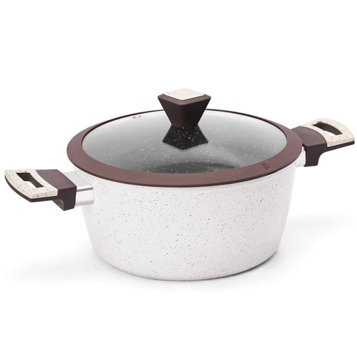 VIVIDCOOKWARE深型両手鍋カレー鍋24cmIH�