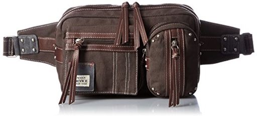 [デバイス]マディソン2PヒップバッグLHH74028ブラウン(4)