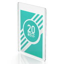 AKEIEトップローダー20枚セットカードホルダートレカ用カードローダートレーディングカードケースカードディスプレイケース透明保護収納キズ防止PVC製硬質ケース...