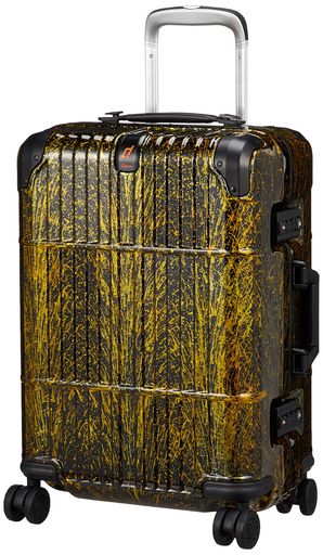 [エー・エル・アイ]スーツケースDepartureハードキャリー機内持ち込み可保証付37L3.7kgスプラッシュイエロー