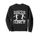 ILoveDiscus面白い円盤投げトレーナー