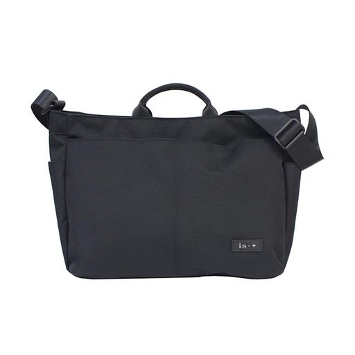 [アイエスプラス]二本手2WAYショルダーIS+コーデュラーポリエステル「plain」軽量大容量多機能二本手2W..