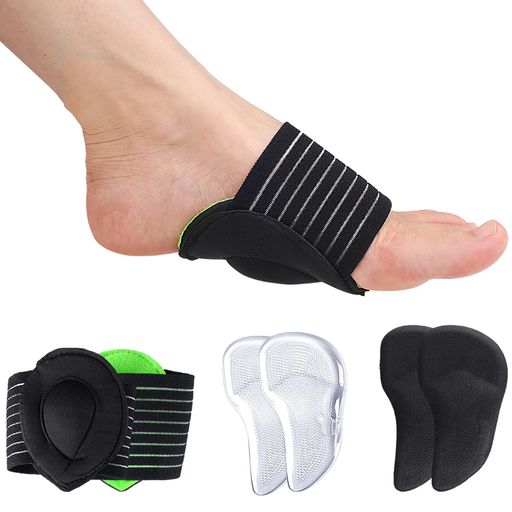 [3ペア]セット土踏まず足用アーチサポーター衝撃吸収足裏保護パッド立ち仕事ランニング登山スポーツ男女兼用