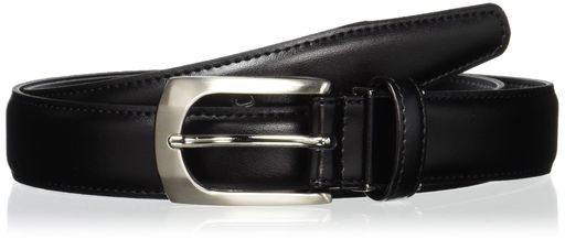 [トンボ学生服]ジョニアルバートピン式5穴牛革ベルト