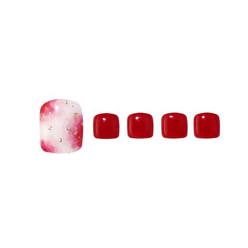 Jell Nail - EDGEUSHOPGELEPA508WATERCOLORRED