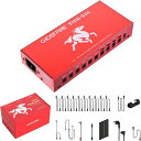 GHOSTFIREエフェクター電源10チャンネルフルアイソレーテッドパワーサプライハイパワー短絡保護DC9V/12V/18V調整可能USBポート付き低ノイズ(FH10-SV4)