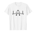ダーツハートビートダーツTシャツ