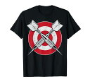 ダーツダーツボードダーツボードターゲットヴィンテージメンズレディーススポーツTシャツ