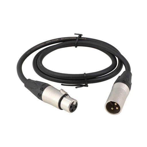 XLR M-XLR Fケーブル 24ゲージの無酸素銅導体 ツイン導電性PVCシールド プロフェッショナルおよびホームスタジオ向け