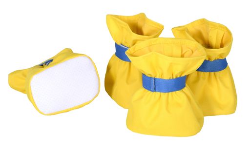 ピカ脚立用脚カバーきゃたシュー(ワイドタイプ)PKS-YD黄色