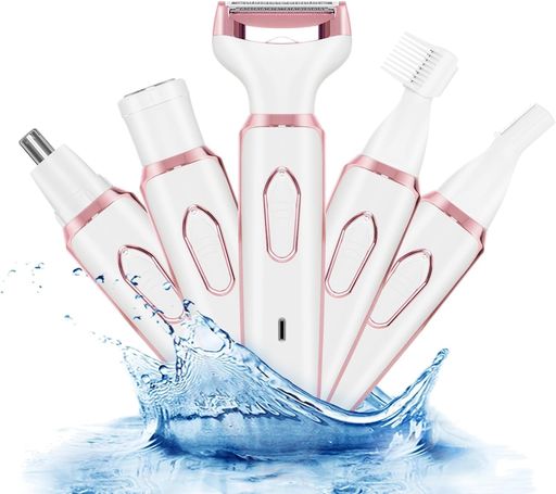 レディースシェーバー除毛器USB充電式電気シェーバー電動シェーバー1台4役眉毛シェーバー鼻毛カッター女性男性全身ムダ毛処理多機能脱毛電動カミソリ防水水洗い可能痛くない安全男女…