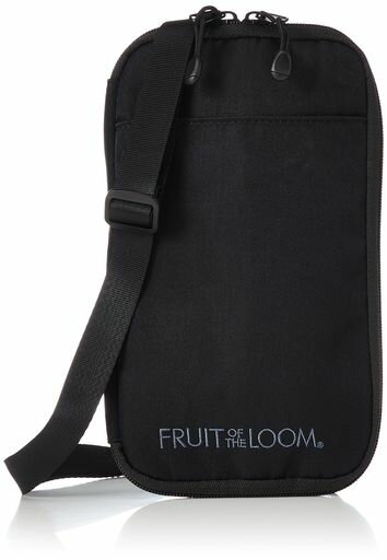 [フルーツオブザルーム]パスポートウォレットパスポートケース通帳ケース多機能収納ブラック