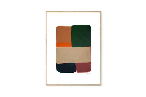 Interior Design - THEPOSTERCLUBポスターColourSquares02(30x40cm)