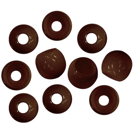 其它 - NASKAプラループエンド(10個入)20mm48コゲ茶