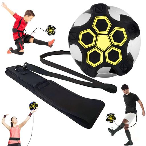 KUGOOYIサッカーキックトレーナー360°リターンベルト調節可能なベルト弾性ロープサイズ3/4/5対応シングルトレーニング補助(5Y) KUGOOYIサッカーキックトレーナー360°リターンベルト調節可能なベルト弾性ロープサイズ3/4/5対応シングルトレーニング補助(5Y)