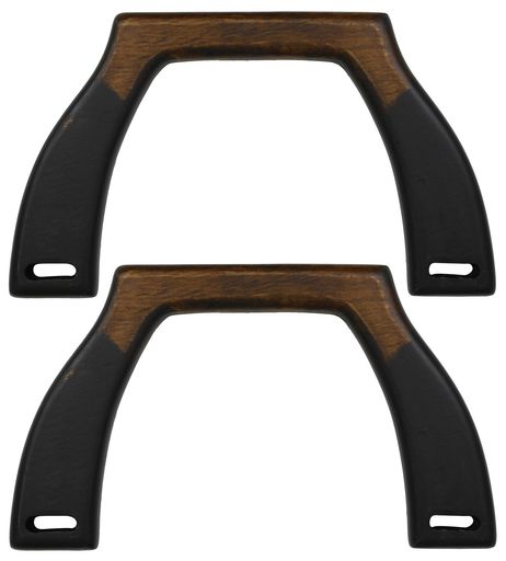 手提げ 色:#26黒 入数:2本 素材:木 高さ:約11.5cm 幅:約19.5cm 厚み:約1.2cm