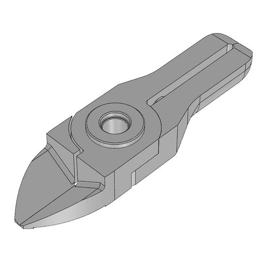 ベッセル(VESSEL)スライドエアーニッパーヨコ型用ブレード/GT-NY25型樹脂用ストレート刃(逆刃)NY25RAJ