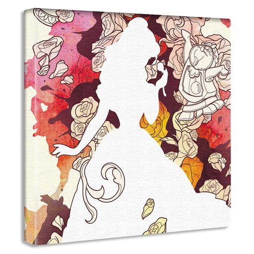 アートデリポスターベルのアートパネルインテリア雑貨アートディズニープリンセス美女と野獣dsny-1710-..